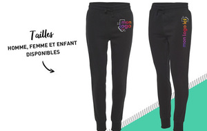 Pantalon molletonné Noir