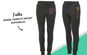 Pantalon molletonné gris anthracite